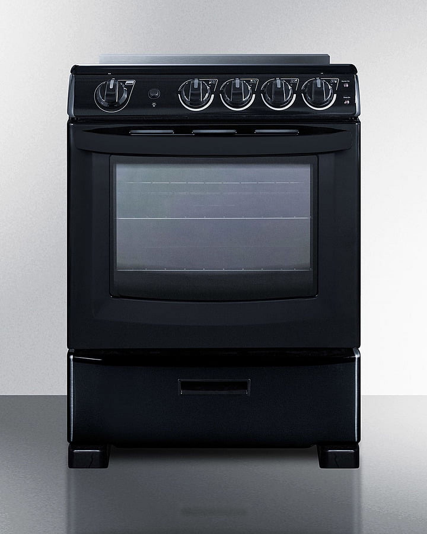 24" Wide Electric Smooth-Top Range