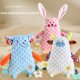 thumbnail image 2 of Juguetes de peluche Montessori para bebé, almohadas de felpa para dormir, mordedor de silicona para niños pequeños de 0 a 12 meses, regalo, 2 of 4