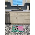 thumbnail image 2 of Carolines Treasures VHA3001RUG Happy Valentines Day Boston Terrier Machine Washable Memory Foam Mat, 2 of 3