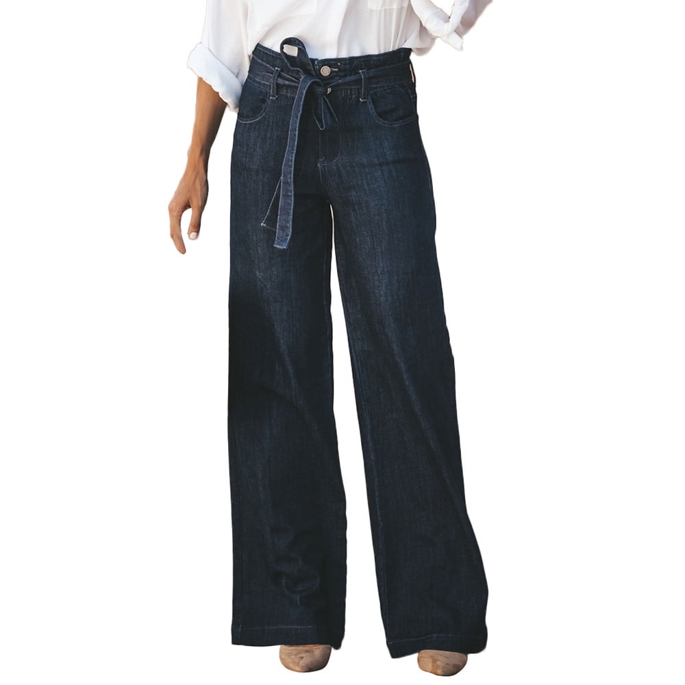 high waisted bow trousers