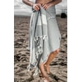 thumbnail image 4 of Swan Comfort Turkish Towel Peshtemal for Beach Spa Bath Pool Sauna Yoga Pilates Fitness, 4 of 7