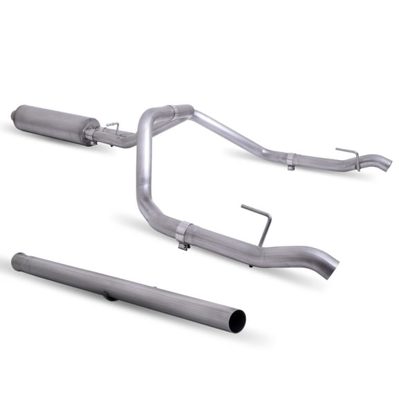 Cat-Back Dual Split Exhaust System, Stainless