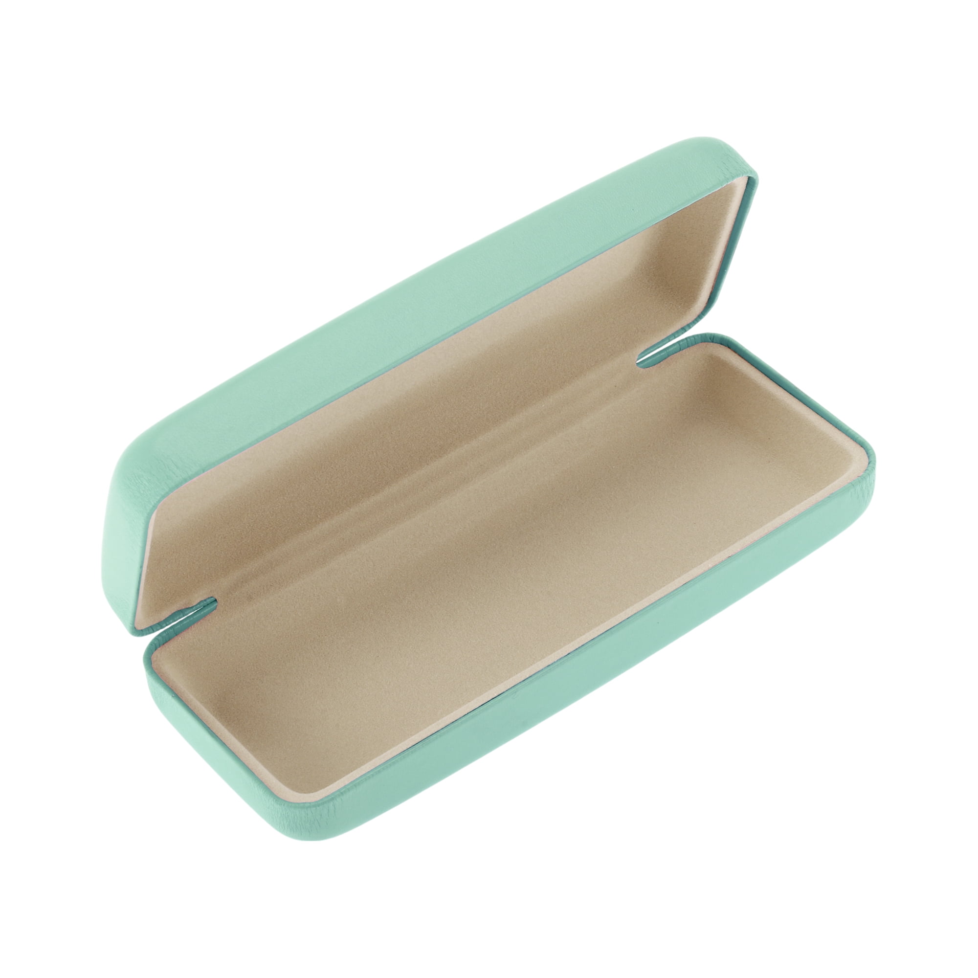 Unique Bargains Square Hinge Eyeglasses Case Storage 6.5"x2.56"x1.46" Green
