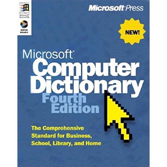 Pre-Owned Microsoft Press Computer Dictionary [With CD] (Paperback) 0735606153 9780735606159