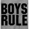 thumbnail image 2 of Boys Rule Boymom Humor Cute New Son Bodysuit Jumper Boys Infant Baby Brisco Brands 24M, 2 of 6