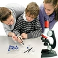 thumbnail image 4 of (4 pack) Magicfly Science Microscope Kit Educational 100X 400X 1200X Magnification LED for Beginner, 4 of 10