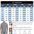 thumbnail image 3 of Mens 3/4 Sleeve T Shirts Crew Neck Casual Basic Tee Shirt Lightweight Pullover Tops, 3 of 5