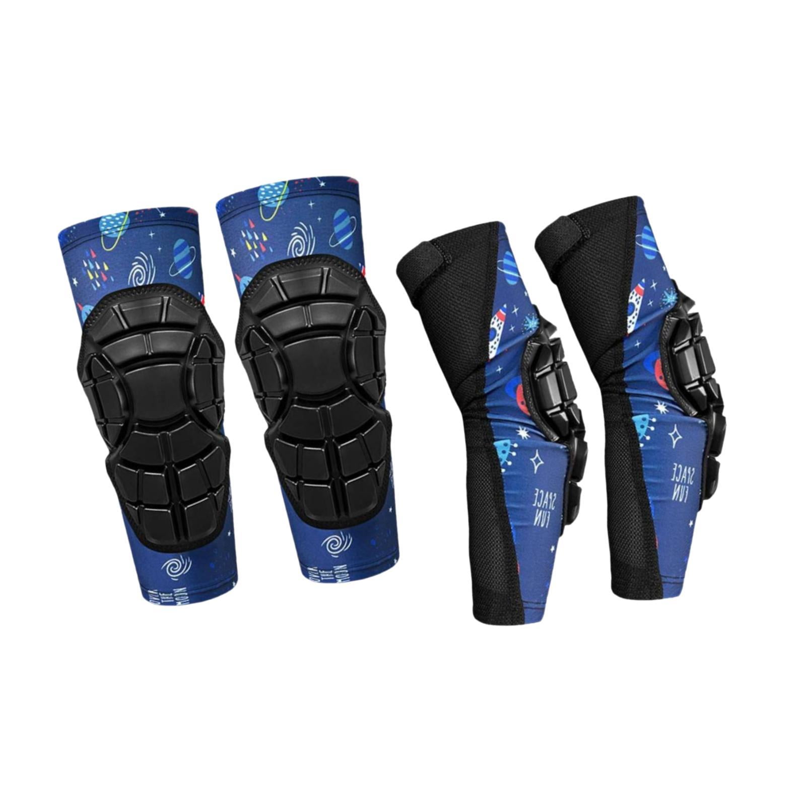 MAGIDEAL Kids Knee Pad Elbow Pads Knee Brace Guards for Children Girls Boys Snowboard S