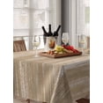 thumbnail image 6 of Brown Table Cloth, Waterproof Tablecloth for Rectangle Tables, Vintage Modern Abstract Art Ombre Reusable Washable Fabric Table Cover for Restaurant Kitchen Dining Tables 52"x70", 6 of 9