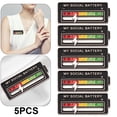 thumbnail image 1 of JShteea Social Battery Pin Solapa Pin emocional para todas las ocasiones (Display Power-Black), 1 of 6