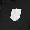 thumbnail image 2 of Women's Antigua Black Vegas Golden Knights White Logo Play Through Polo Dress, 2 of 2