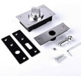 thumbnail image 3 of Bisagras pivotantes para puertas Bisagras resistentes para puertas de madera Eje de 360 grados Sistema de bisagra pivotante para puertas Murphy de acero inoxidable, 3 of 5