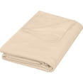 thumbnail image 1 of Sábana plana Utopia Bedding Queen, color beige, suave microfibra cepillada, 1 of 7