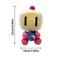 thumbnail image 3 of Soft Bomberman Toy Cute Huggable Stuffed Bomb Character For Kids Gamers Collectors Durable And Comfortable, 3 of 4
