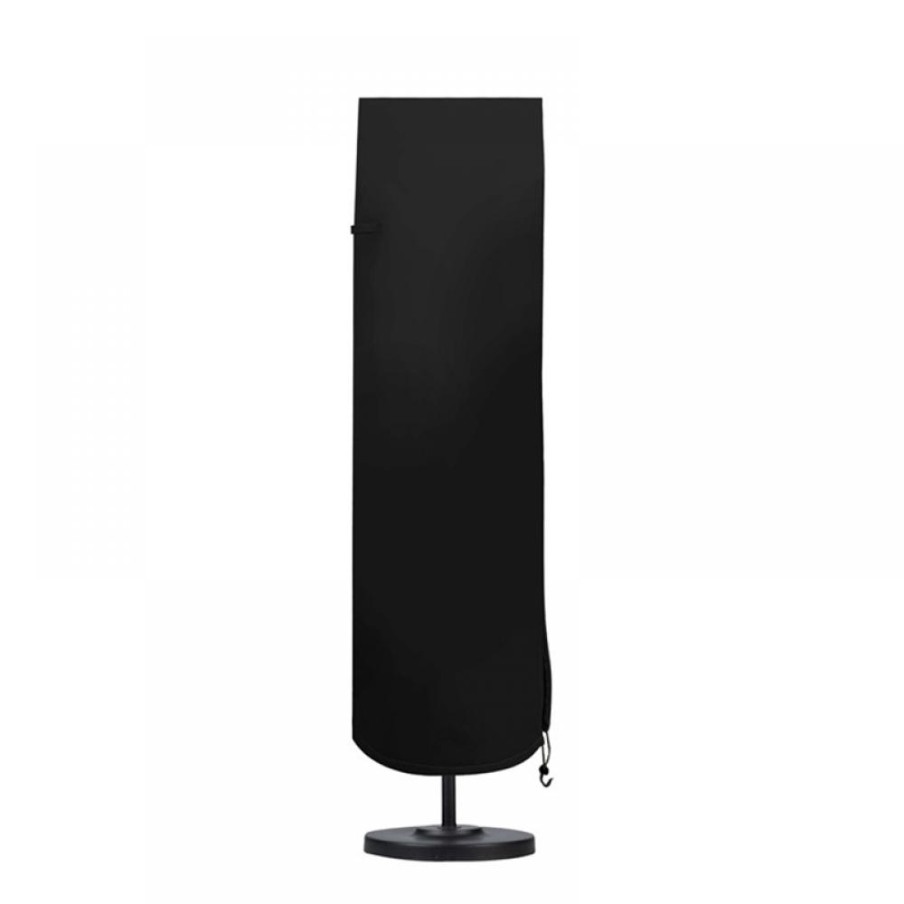 Greyghost Patio Umbrella Dust Cover with Zipper Waterproof UV