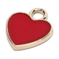thumbnail image 2 of OUSITAID 20Pcs/Set Enamel Alloy Love Heart Charms Pendant DIY Craft Jewelry Making Gift, 2 of 6