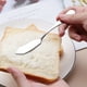 thumbnail image 3 of Cuchillo para mantequilla de acero inoxidable, esparcidor de mantequilla, productos para untar para el desayuno, queso y condimentos (4 piezas), 3 of 5