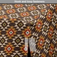 thumbnail image 4 of Ethnic Dog Crate Cover, Traditional Native Bohemian Peruvian Geometric Zigzag Design Pattern, Easy to Use Pet Kennel Cover Small Dogs Puppies Kittens, 7 Sizes, Taupe Ginger and Rust, by Ambesonne, 4 of 6