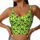 thumbnail image 1 of Fotbe Frogs Sujetador Deportivo Largo sin Aros para Mujer con Almohadillas y Soporte Medio, Transpirable y Absorbente, Camiseta Tipo Chaleco o Tank Top-Medium, 1 of 8