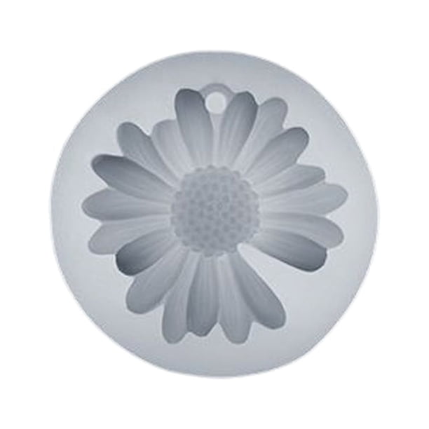 Molde de silicona para fondant Billuyoard Tipo 1 flores pastel reutilizable
