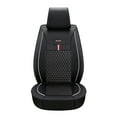 thumbnail image 3 of Maidao Bucket Seat PadWater Proof for Lexus for IS/Altezza 1999-2013 Seat Covers Leather Black White, 3 of 6