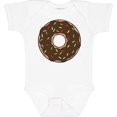 thumbnail image 3 of Inktastic Chocolate Donut, Doughnut, Glaze, Icing, Sprinkles Boys or Girls Baby Bodysuit, 3 of 5