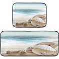 thumbnail image 7 of SKYSONIC Pearl Summer Shell Kitchen Mats and Rugs Summer Ocean Floor Runner Area Rug Washable Carpet Perfect for Living Room Bedroom Entryway,19.7"x27.6"+19.7"x47.2", 7 of 7