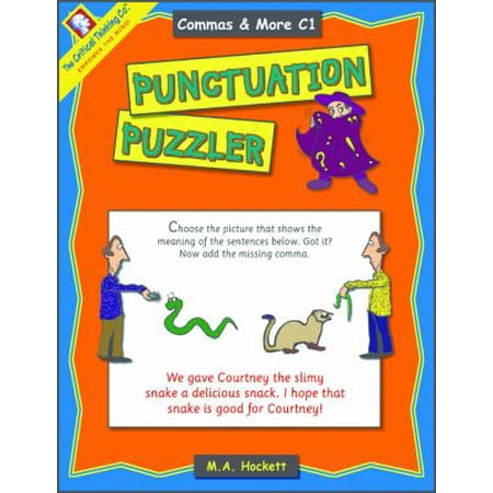 Punctuation Puzzlers Level C Book 1 Commas And More Walmart Com