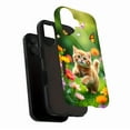 thumbnail image 3 of Cute Cat & Butterfly Floral iPhone Case Compatible with All iPhone 11 - 16 Models (Pro Max/Plus) | For Cat Lovers & Spring Vibes, 3 of 9