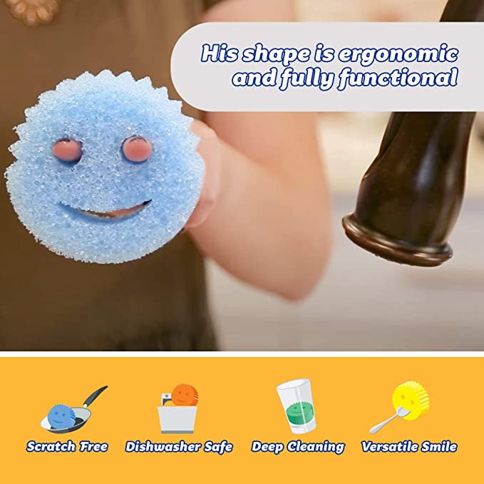 Scrub Daddy PowerPaste + Scrub Mommy Dye Free Sponge Cleaning Accessory  Reviews 2023