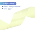 thumbnail image 3 of Uxcell 24 Yards Creamy Yellow Satin Ribbon, Polyester for Gift Wrapping Wedding Decoration, 3 of 6