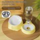 thumbnail image 3 of 2 in 1 Self Dispensing Pet Waterer Automatic Cat Feeder Water Dispenser in Set for Small Medium Cat Dog, 3 of 5