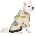 thumbnail image 2 of Bingfone Heart Polka Dot Dog Clothes Hoodie, Pet Winter Coat,Puppy Sweatshirts For Small Dogs Boy Girl,Suitable For All Breeds-Large, 2 of 8