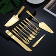 thumbnail image 1 of Pala para tartas de acero inoxidable, cuchillo para tartas de luna, tenedor, cuchillo para pan de aleación de titanio, herramienta para hornear, cuchillo para frutas, tenedor, 1 of 5