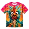 thumbnail image 4 of Bainana Boys Short Sleeve T Shirts 3D Animals Print Cute Tops Big Kids Summer Tees, 4 of 4