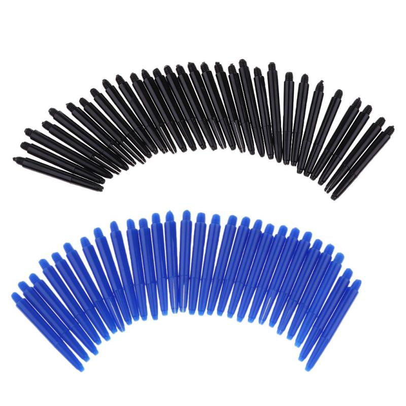 5 sets of Blue DART STEMS Strong Nylon Plastic MEDIUM LENGTH Darts SHAFTS 