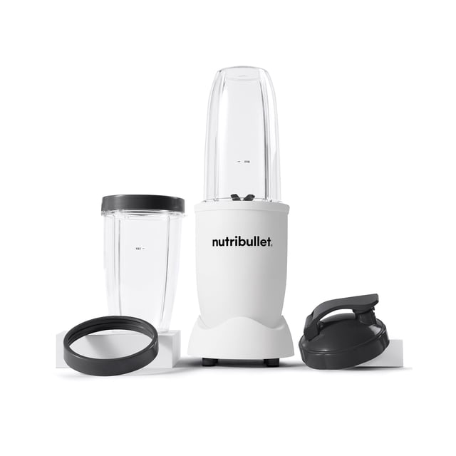 Nutribullet Pro, Licuadora Personal 900 W Blanco Mate 7 pzas