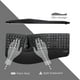thumbnail image 2 of Perixx PERIDUO-605, Combo de Teclado Ergonómico Inalámbrico y Mouse Vertical de Escritorio - Reposamanos Ajustable - Negro, 2 of 7