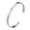 Silver, variant on Wellness Bracelet for Women Men Adjustable Bangle Stainless Steel Open Lightweight Water Resistant Sleep Support Ring