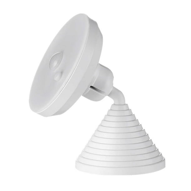 Luz De Noche Led Giratoria De 360 Grados Inducción Del Cuerpo Humano Y Detección De Luz Carga Usb Lámpara De Noche Montaje En Pared Lámpara De Sueño Cálido Serendint HA012989-00