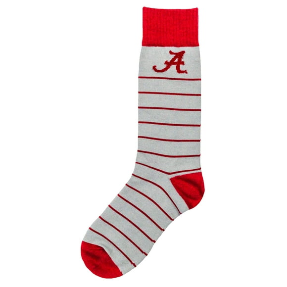 DB Fan Gear Chaussettes Habillées Alabama Crimson Tide Crimson Stripe
