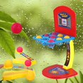 thumbnail image 5 of Juguete de aro de baloncesto de mesa, Mini juego deportivo para disparar con los dedos, juguete de actividad Arcade divertido para niños, 5 of 5