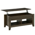 thumbnail image 1 of HOMCOM Lift Top Coffee Table with Hidden Storage and Open Shelves, 1 of 10