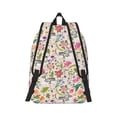 thumbnail image 2 of Yiaed Bunny Floral Print Backpack, Premium Laptop Backpack, Travel Backpack for Women, Lightweight Backpacks, Comfortable Back Pack-Medium, 2 of 7