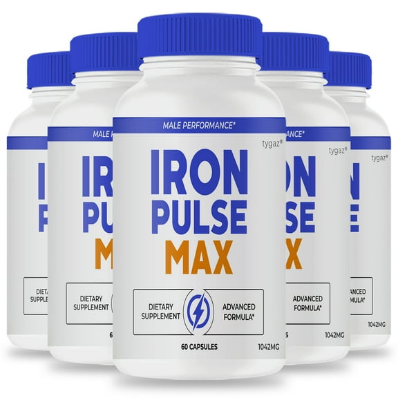 (5 Pack) IronPulseMax - Iron Pulse Max Pills For Men