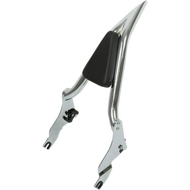 munirater 22 Inches Motorcycle Backrest Sissy Bar Detachable w/pad Replacement for Touring CVO Road Glide Street Glide Road King Electra Glide 2009-2022 Chrome