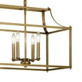 thumbnail image 6 of 8 Light Linear Chandelier with Traditional Inspirations 19 inches Tall By 12.5 inches Wide-Natural Brass Finish Bailey Street Home 147-Bel-4187297, 6 of 10