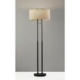 thumbnail image 2 of Adesso Duet Floor Lamp, Antique Bronze, 2 of 2