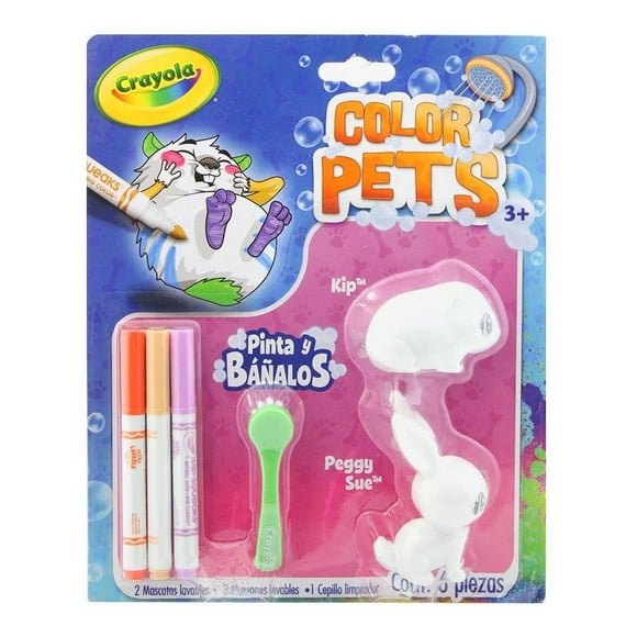Color pets Crayola kip Peggy Sue 6 Piezas
