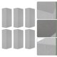 thumbnail image 5 of 6pcs Arreglo de flores Arreglo de lodo Arreglo de flores Espuma Bases de flores útiles, 5 of 5